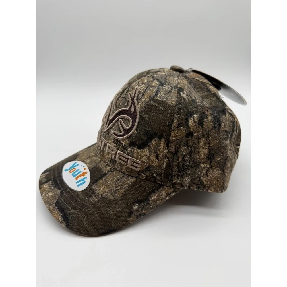 Realtree Camo Antlers Trucker Hat Youth Mesh Snapback New With‎ Tags 0160